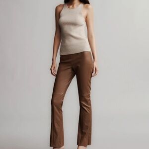 TWP Skinny Love Slim Fit Leather pants - Size 10